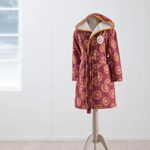 Lisanslı Galatasaray 1905 8-10 Yaş Çocuk Baskılı Bornoz