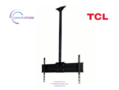 TCL 65p635 4k Ultra Hd 65" 165 Ekran Lcd Led TV Teleskopik Tavan Askı Aparatı