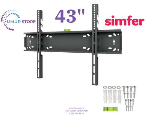 43” 43SFSV4N / 43”- 65” inç Lcd Led Televizyon Sabit Duvar Askı Aparatı