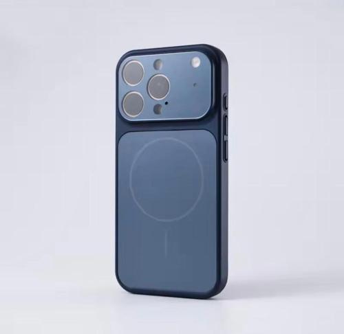 Apple iPhone 15 Pro Max Uyumlu MagSafe Kılıf – 17 Pro Max Kamera Görünümlü Lens Korumalı Kapak