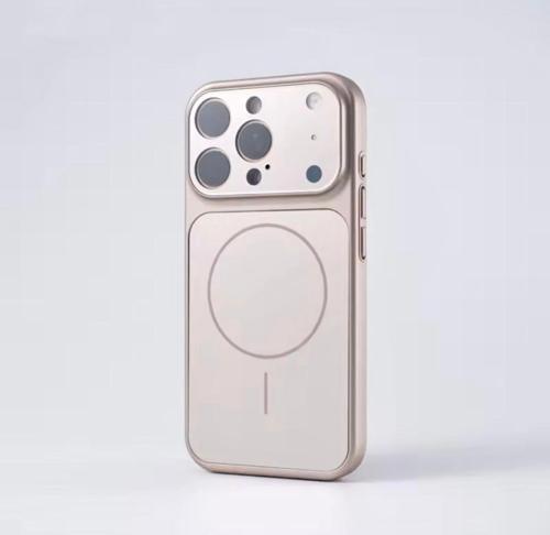 Apple iPhone 14 Pro Max Uyumlu MagSafe Kılıf – 17 Pro Max Kamera Görünümlü Lens Korumalı Kapak