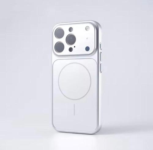 Apple iPhone 14 Uyumlu MagSafe Kılıf – 17 Pro Max Kamera Görünümlü Lens Korumalı Kapak
