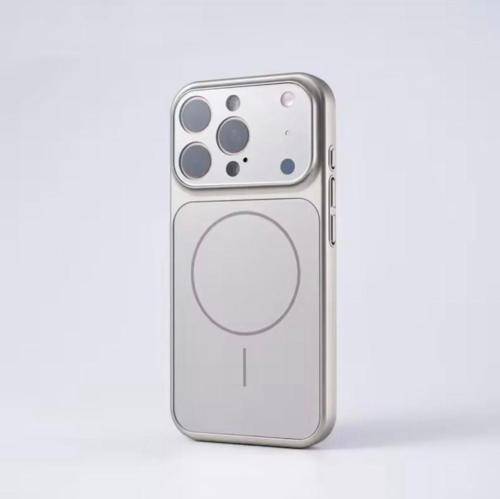 Apple iPhone 16 Pro Max Uyumlu MagSafe Kılıf – 17 Pro Max Kamera Görünümlü Lens Korumalı Kapak