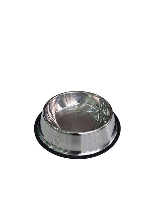 KEDİ VE KÖPEKLER İÇİN METAL MAMA VE SU KABI 26 CM