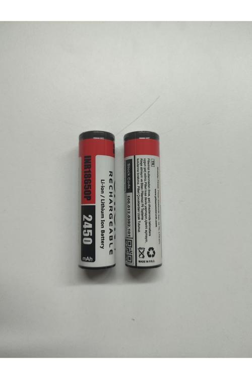 Pil Lı-Ion 18650P 2450 Mah 12C 2 Adet