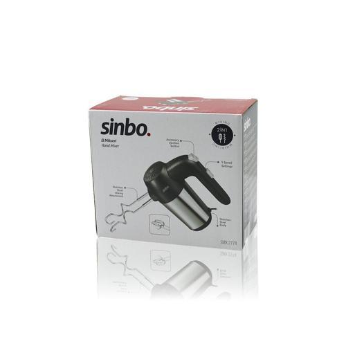 EL MİKSERİ 2İN1= KARIŞITMA - ÇIRPMA APARATI 5 KADEME HIZ AYARI PASLANMAZ ÇELİK GÖVDE 200W SMX-2774 (4490)