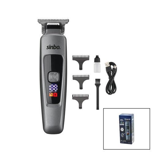 USB ŞARJLI - LCD GÖSTERGELİ SAÇ - SAKAL KESME TRAŞ MAKİNESİ İKİ FARKLI HIZ - 150 DK. ÇALIŞMA SÜRE  SHC-1910 (4490)