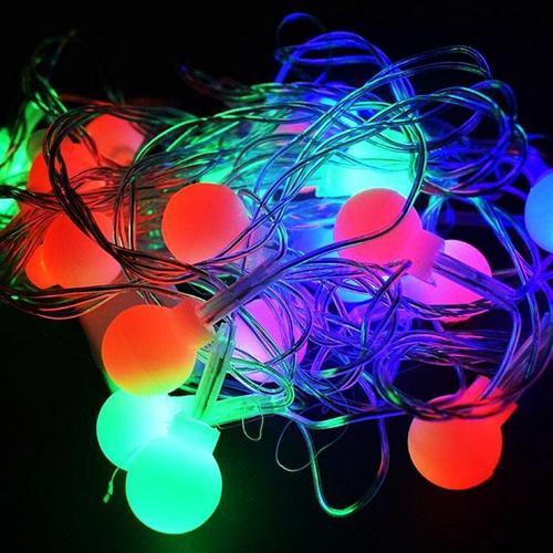 GÜN IŞIĞI - TOP 3MT PİLLİ 2 FONKSİYONLU PERİ LED - DEKOR LAMBA (4490)