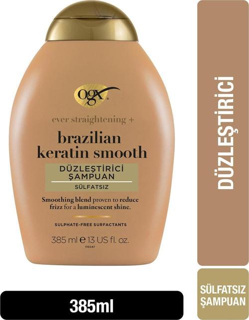 Düzleştirici Brazilian Keratin Smooth Sülfatsız Şampuan 385 Ml