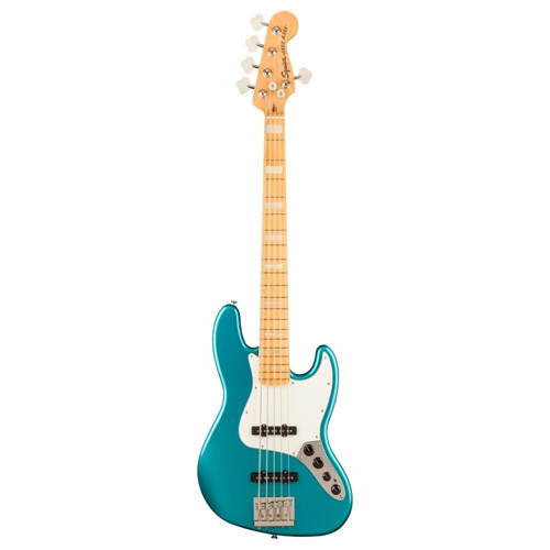 Classic Vibe Active 70s Jazz Bass V Akçaağaç Klavye Ocean Turquoise 5 Telli Bas Gitar