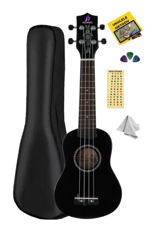 Soprano Siyah Ukulele (OUTLET)