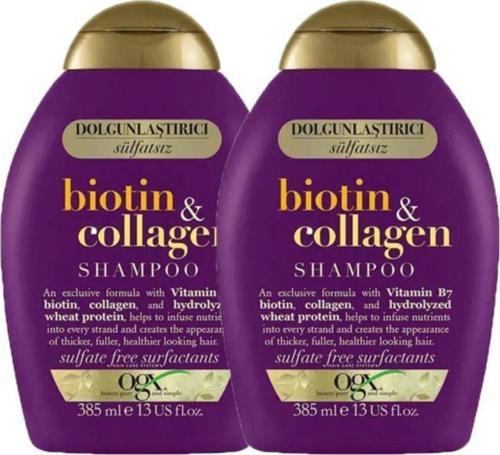 Organix Biotin & Collagen Şampuan 385 Ml X2 Adet