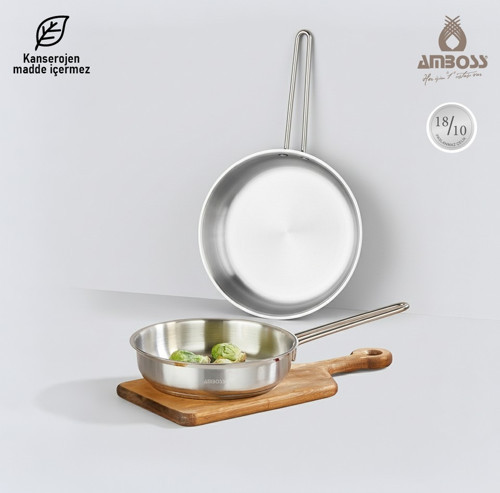 Vento Steel İndüksiyon Tabanlı 2 Parça Tava Seti 20-24 cm