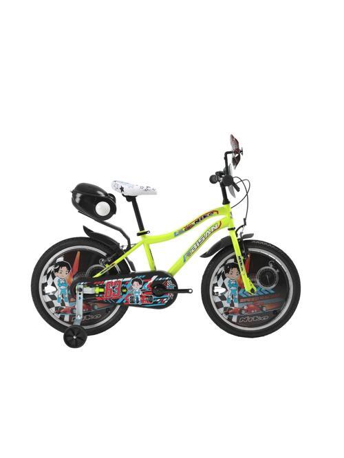 Niko 20 Jant Açık Sarı / Mavi 30cm Kadro Çocuk Bisikleti