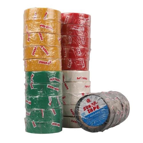 SN-27919 0.13x18mm İzole Elektrikçi Bant 10Metre 5Renk - 50Adet