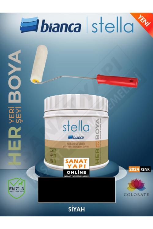 Stella 2024 Renk Yeni Su Bazlı Boyalar 500Ml + Rulo