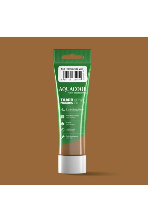 Su Bazlı Çatlak Giderici Hızlı Kuruyan Ahşap Tamir Dolgu Macunu 833 Thermowood Çam 200 Gr