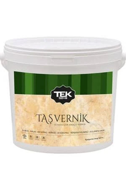 Tek Taş Vernik Renksiz 0.75Lt