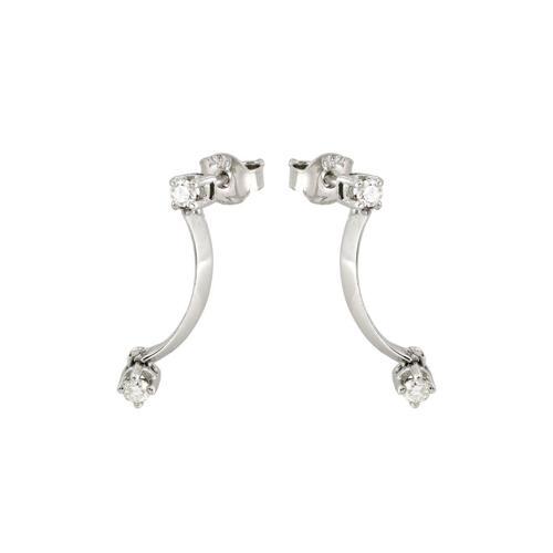 0,24 Ct Pırlanta Küpe