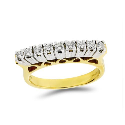 0,38 Ct Pırlanta Sırataş Yüzük