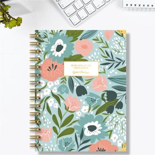 Behin Islami Ve Tarihsiz Yıllık Planlayıcı + 4 Yaprak Sticker Hediyeli