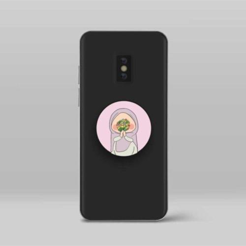 Çiçekli Kız – Pop Socket