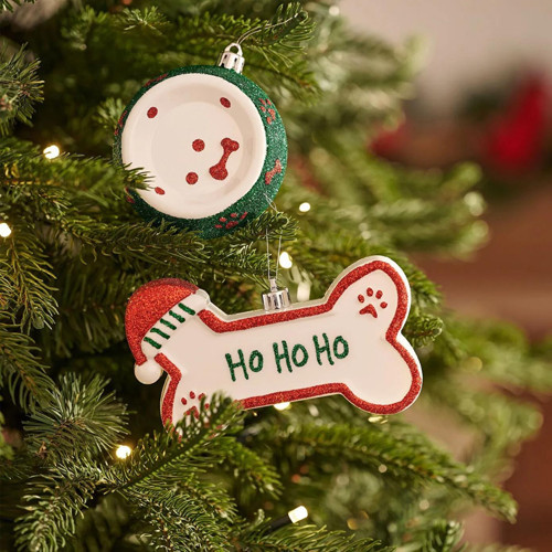 Asılabilir Yılbaşı Yeniyıl Ağacı Süsü Pati Christmas New Year Paw Ornaments
