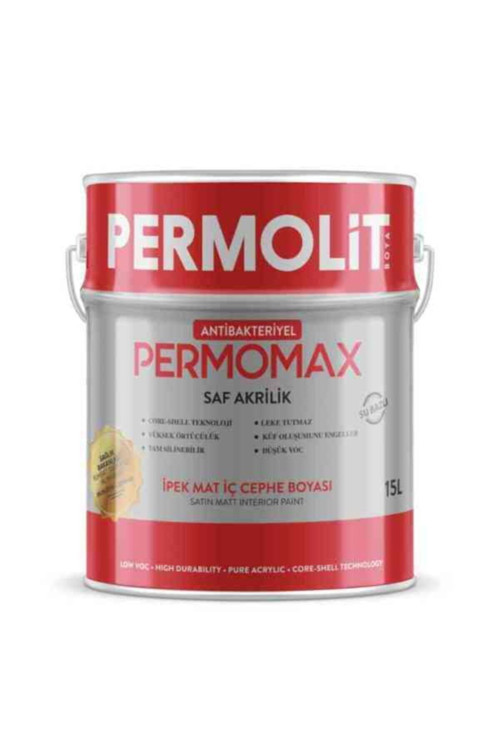 Permomax Antibakteriyel Ipek Mat Iç Cephe Boyası 10 Kg Şampanya 1306