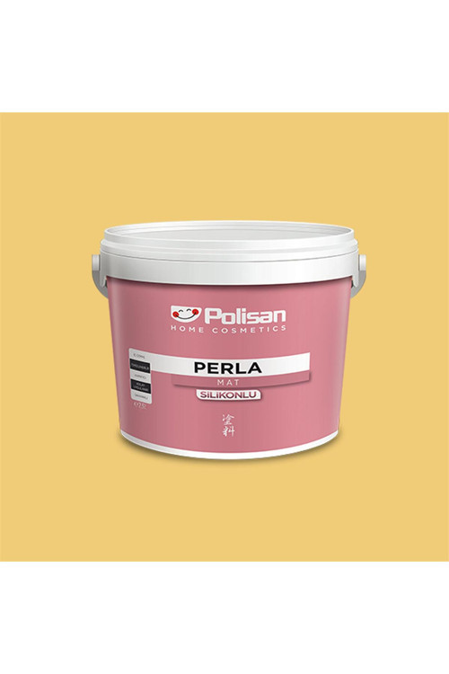 4298 - Mutlu Sarı - Ci-7235 2,5 Litre Perla Mat Silikonlu Iç Cephe Boyası (28800011000)