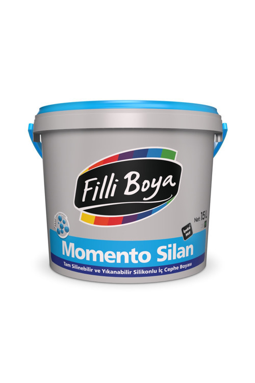 Momento Silan 15 Lt Tam Silinebilir Ve Yıkanabilir Silikonlu Iç Cephe Boyası