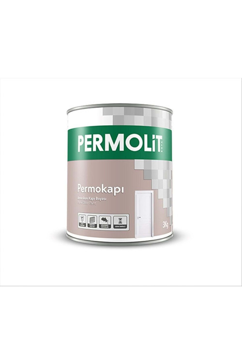 Permokapı Amerikan Kapı Boyası Beyaz 0.75Lt
