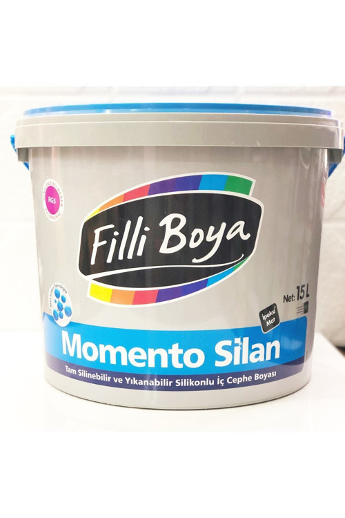 Momento Silikonlu Iç Cephe Boyası 15 Lt Aki