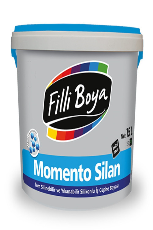 Momento Silan Silikonlu Iç Cephe Boyası 15 L Çakıllı Kum