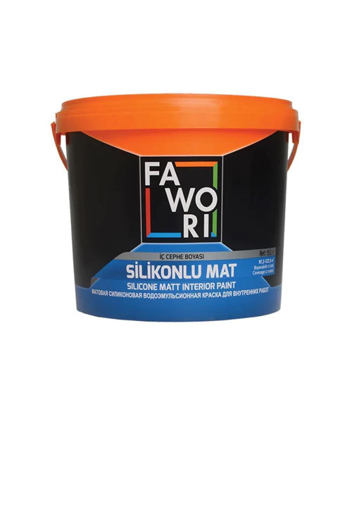 Silikonlu Mat Iç Cephe Duvar Boyası 2.5 Lt - Inci Çiçeği