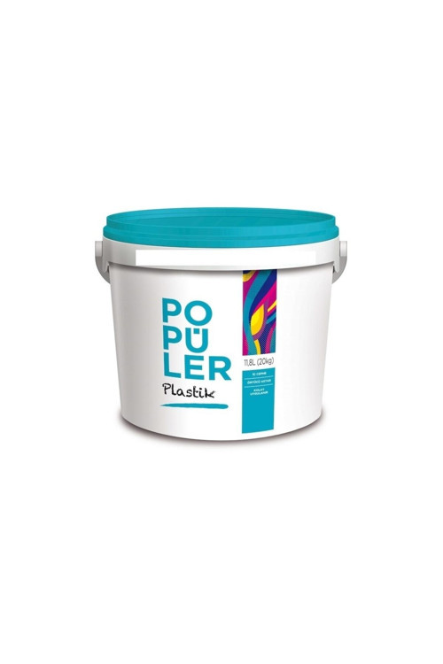 Popüler Plastik Mat Duvar Boyası 10Kg.-Şampanya