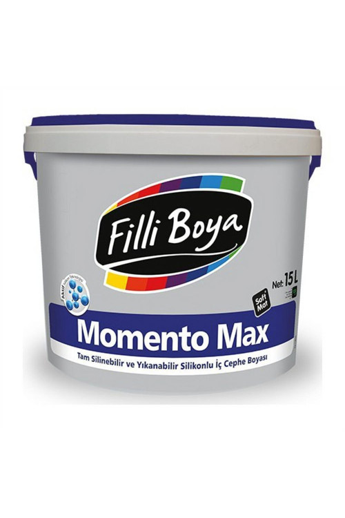 Momento Max Silinebilir İç Cephe Duvar Boyası 2,5 Lt Renk: Andezit 15