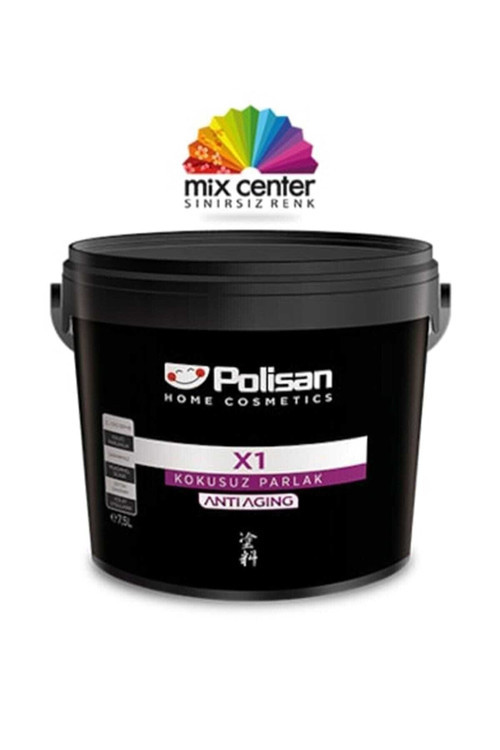 X1 Su Bazlı Kokusuz Amerikan Panel Kapı Ve Ahşap Boyası Beyaz Renk 2,5 Lt