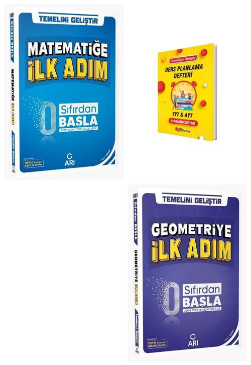 Arı TYT Matematik ve Geometriye İlk Adım Sıfırdan Başla + Planlama Defteri