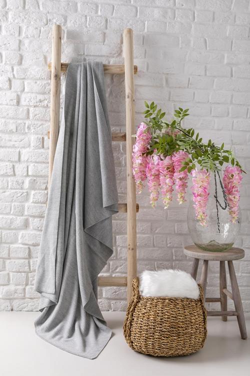 %100 Akrilik Tv Battaniyesi - Triko Battaniye Pirinç Örgü Triko Tv Battaniyesi Throw Koltuk Şalı.