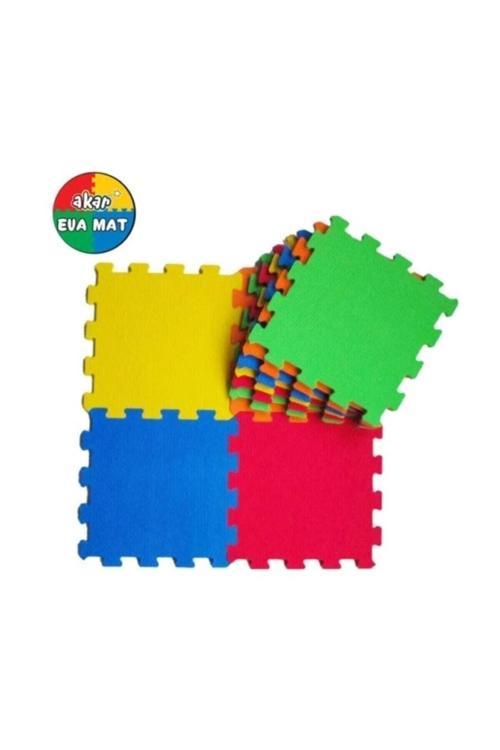 9 Parça Büyük Boy Sünger Yapılı Oyun Karosu Yer Matı Puzzle Yapboz