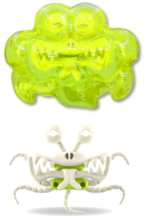 Slimy Gooblins İn 12 Pk Tray İncludes 6 Assortment, 2 Pcs Per Style , 1 Skeleton And Surprise