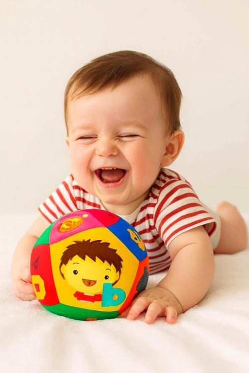 Soft Çıngıraklı Top Bebek Oyuncağı Xl Büyük