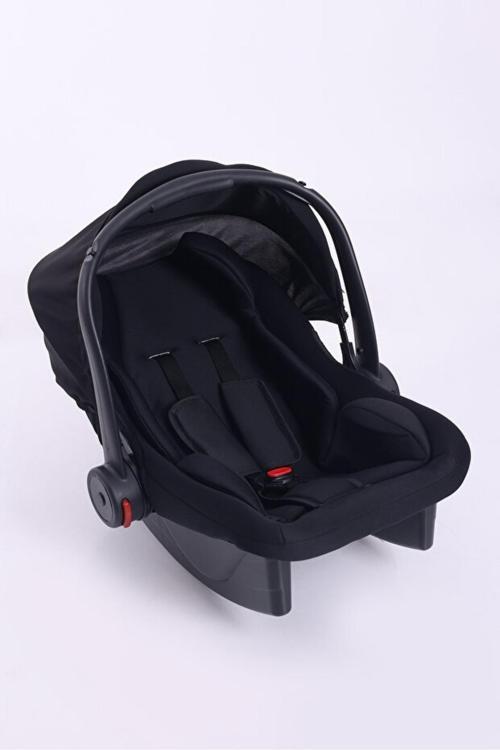 Lüks Pedli Bebek Taşıma Anakucağı Bebek Puset Siyah