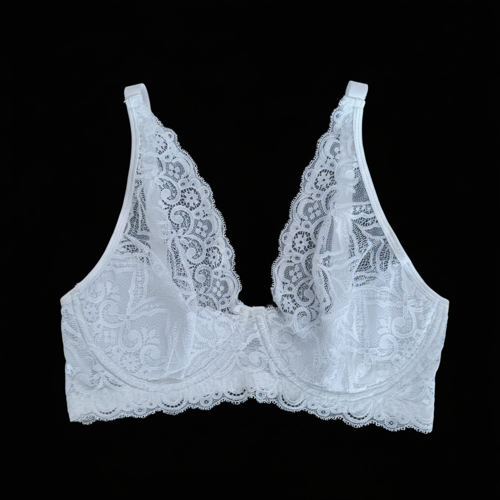 Kadın Dantelli Toparlayacı Beyaz Renk Sütyen BB2022