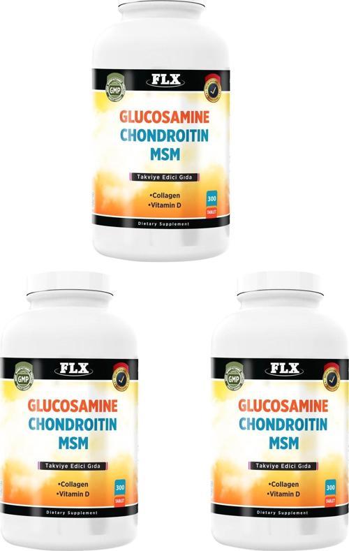900 Tablet Glucosamine Chondroitin Msm Collagen Vitamin D