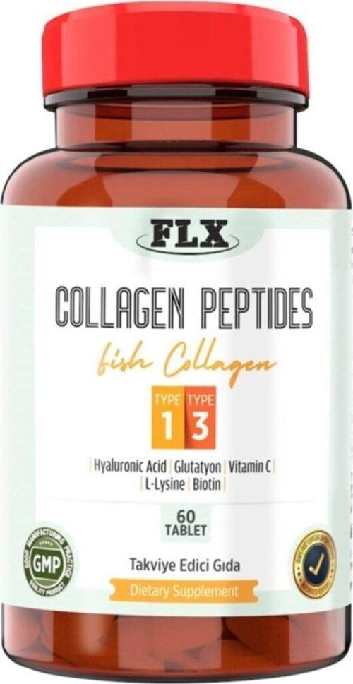 Collagen Peptides Tip 1-3 Balık Kolajeni 60 Tablet