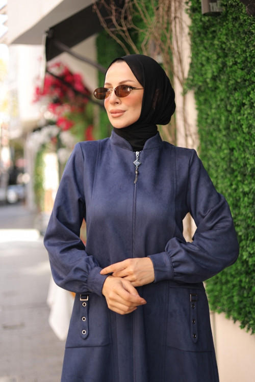 Rüya Süet Kadın Kaban - 422529