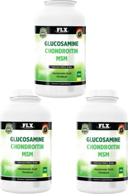 Glucosamine Chondroitin Msm Hyoluronic Asit 300 Tablet X 3 Kutu