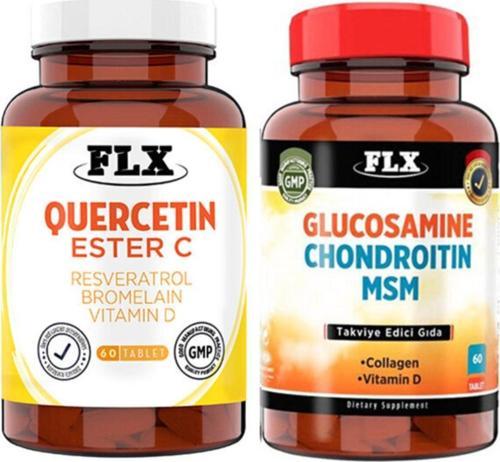 Kuersetin Ester C 60 Tablet & Glukozamin Vitamin D 60 Tablet