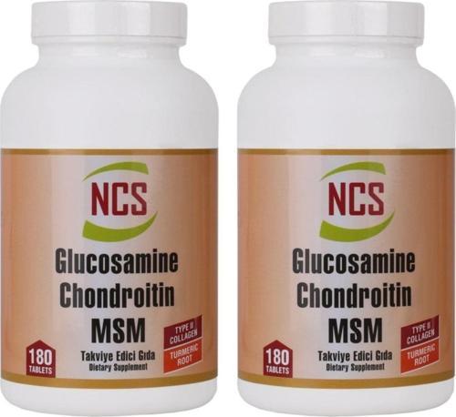 2 Kutu 360 Tablet Glucosamine Chondroitin Zerdeçal